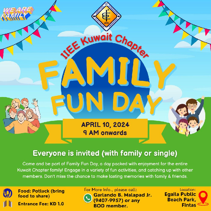 IIEE - KUWAIT Family Day Invitation :: Home | IIEE-KUWAIT