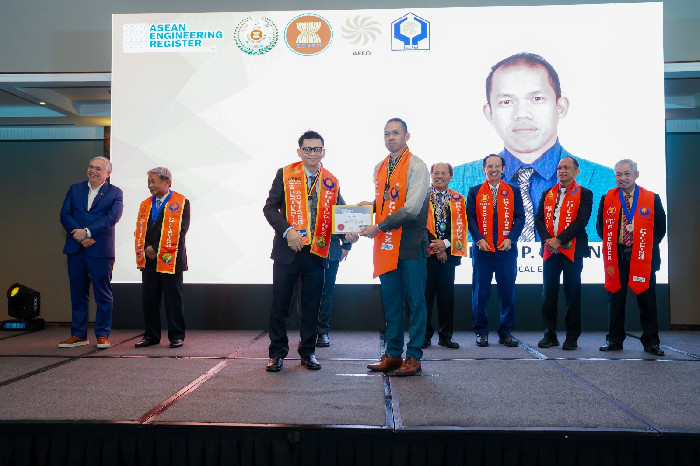 AER Conferment of Engr. Noel Sabano, VP for Internal Affairs :: Home ...